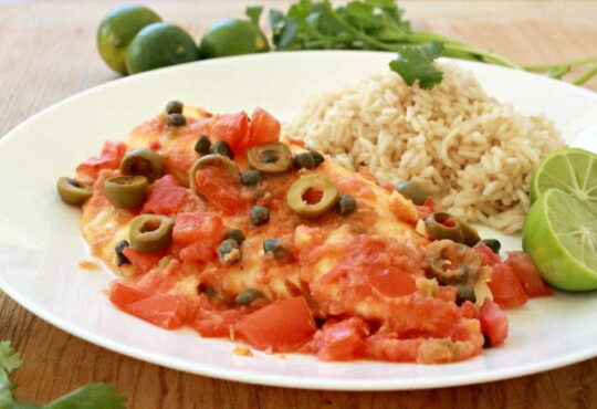 filete de pescado a la veracruzana