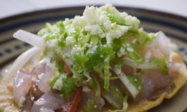 tostadas de pata