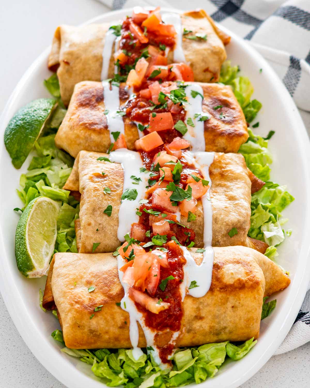 Receta de CHIMICHANGAS – Telediario